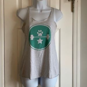 Pups & PRs racerback tank